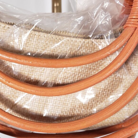 Antik Kraft Wicker Circle Handbag‎ NWT - Picture 4 of 7